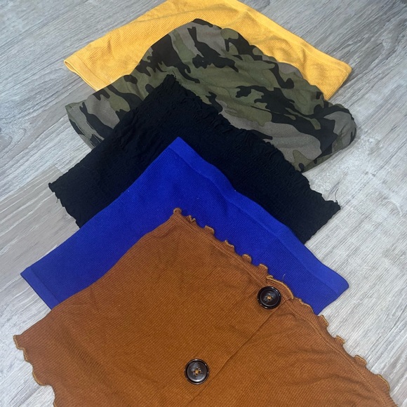 5 piece Tube Tops - Picture 2 of 2